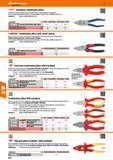 640 Hoffmann Group 47 hole Vanadium combination pliers Chrome-vanadium steel, jaws bright finished, plastic coated handles Serrated jaws Cutting edge Каталог HOFFMANN GROUP 2016 Ручной слесарно-монтажный и измерительный инструмент и оборудование от комплексного поставщика промышленных предприятий Вер. 47 Англ. Стр. 640