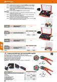 688 Hoffmann Group 47 729475 - Comprehensive set for crimping the most popular insulated terminal sleeves Robust powerful crimping tool with compound Каталог HOFFMANN GROUP 2016 Ручной слесарно-монтажный и измерительный инструмент и оборудование от комплексного поставщика промышленных предприятий Вер. 47 Англ. Стр. 688
