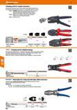 692 Hoffmann Group 47 Crimping tools for coaxial connectors Steel body with compound action Plastic coated handles Defined crimping force accurately Каталог HOFFMANN GROUP 2016 Ручной слесарно-монтажный и измерительный инструмент и оборудование от комплексного поставщика промышленных предприятий Вер. 47 Англ. Стр. 692