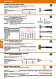 716 Hoffmann Group 47 fflHALDER Combination mallet „Ferroplex Combined engineer's hammer and soft hammer Head of highly tempered steel with an exchan Каталог HOFFMANN GROUP 2016 Ручной слесарно-монтажный и измерительный инструмент и оборудование от комплексного поставщика промышленных предприятий Вер. 47 Англ. Стр. 716