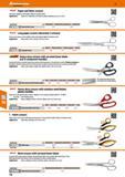 726 Hoffmann Group 47 hole , paper and fabric scissors Strong but elegant cutter blades Made of stainless steel Application: Paper, thin cardboard, t Каталог HOFFMANN GROUP 2016 Ручной слесарно-монтажный и измерительный инструмент и оборудование от комплексного поставщика промышленных предприятий Вер. 47 Англ. Стр. 726