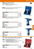 731 Hoffmann Group 47 gesim E ectro-mechanical pop riveters Cordless tool for flexible use Advantage: High operating speed combined with equally high Каталог HOFFMANN GROUP 2016 Ручной слесарно-монтажный и измерительный инструмент и оборудование от комплексного поставщика промышленных предприятий Вер. 47 Англ. Стр. 731