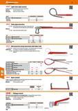 748 Hoffmann Group 47 hole Light chain pipe wrench Profiled handle with toothed face and strong steel chain Material: Chrome vanadium steel Spare par Каталог HOFFMANN GROUP 2016 Ручной слесарно-монтажный и измерительный инструмент и оборудование от комплексного поставщика промышленных предприятий Вер. 47 Англ. Стр. 748
