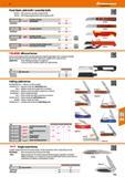 773 Hoffmann Group 47 Fixed blade cable knife / assembly knife 844410- With protective cap, fully insulated to VDE 844455 - With hinged blade protect Каталог HOFFMANN GROUP 2016 Ручной слесарно-монтажный и измерительный инструмент и оборудование от комплексного поставщика промышленных предприятий Вер. 47 Англ. Стр. 773