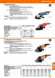 877 Hoffmann Group 47 Angle grinder 0180 mm 07 7146 - Powerful 180 mm angle grinder: Powerful 2400W motor with smooth start-up and start-up current l Каталог HOFFMANN GROUP 2016 Ручной слесарно-монтажный и измерительный инструмент и оборудование от комплексного поставщика промышленных предприятий Вер. 47 Англ. Стр. 877