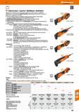 881 Hoffmann Group 47 H Orbital sanders - SuperCut / MultiMaster / MultiTalent Market-leading oscillating tools in three different performance classe Каталог HOFFMANN GROUP 2016 Ручной слесарно-монтажный и измерительный инструмент и оборудование от комплексного поставщика промышленных предприятий Вер. 47 Англ. Стр. 881