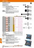 676 Hoffmann Group 47 ER collet chuck-DIN 69871 External and internal taper ground DIN ISO 69871 7388-1 HSC 300465/0480/0520/0540/0560/0600/0620 - HO Каталог HOFFMANN GROUP 2016 Станочный режущий и вспомогательный инструмент для металлорежущих универсальных станков центров и комплексов с ЧПУ Версия 47 Стр. 676