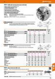 751 47 Hoffmann Group R Hm DURO self-centring three-jaw scroll chuck Maximum concentricity and changeover accuracy With jaw retention, centrically cl Каталог HOFFMANN GROUP 2016 Станочный режущий и вспомогательный инструмент для металлорежущих универсальных станков центров и комплексов с ЧПУ Версия 47 Стр. 751