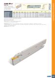 257 DO-GnSP Jetcut TWISTED 2-SIDED U DGFH-JHP Лезвия для прорезки канавок и отрезки с каналами подвода охлаждающей жидкости с обычным и высоким давле Каталог ISCAR 2020 Инструменты для токарных работ Пластины сменные режущие для точения отрезки обработки канавок нарезания резьбы наружной и внутренней Резцы Оснастка Стр. 253