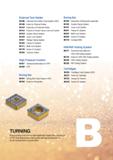 75 External Tool Holder B148 External Tool Holder Code System (ISO) B149 Index for External Holder B152 Instruction of External Holder B153 Features Каталог KORLOY 2020 Режущий и вспомогательный инструмент для станков ЧПУ и универсальных Фрезы с СМП Сверла твердосплавные Резцы токарные Пластины сменные режущие Стр.