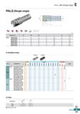 823 Pro-L Mill (Single-edge) PALS (Single-edge) O Available inserts LXET-MA LXET-ML Type Designation Cermet Coated Uncoated page CN2000 CN30 NCM325 N Каталог KORLOY 2020 Режущий и вспомогательный инструмент для станков ЧПУ и универсальных Фрезы с СМП Сверла твердосплавные Резцы токарные Пластины сменные режущие Стр. E365