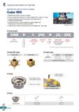 846 Technical Information for Cube Mill Special Korloy cutter for cast iron roughing Cube Mill Special Korloy cutter for cast iron roughing 8-corner Каталог KORLOY 2020 Режущий и вспомогательный инструмент для станков ЧПУ и универсальных Фрезы с СМП Сверла твердосплавные Резцы токарные Пластины сменные режущие Стр. E388