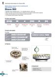 850 Technical Information for Shave Mill Optimal cutter for steel and cast iron machining with easily adjustable run-out Shave Mill Adjustable Range Каталог KORLOY 2020 Режущий и вспомогательный инструмент для станков ЧПУ и универсальных Фрезы с СМП Сверла твердосплавные Резцы токарные Пластины сменные режущие Стр. E392