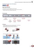 1073 Technical Information for Mach Solid Flat Drill G The best tool for ramped, curved or flat workpieces MSFD Mach Solid Flat Drill High quality hol Каталог KORLOY 2020 Режущий и вспомогательный инструмент для станков ЧПУ и универсальных Фрезы с СМП Сверла твердосплавные Резцы токарные Пластины сменные режущие Стр. G73