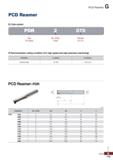 1119 PCD Reamer PCD Reamer 0 Code system PDR L 2 070 Type No of flute Diameter PCD Reamer 2: 2flute O7O: 07 O 0 Recommended cutting condition (For hig Каталог KORLOY 2020 Режущий и вспомогательный инструмент для станков ЧПУ и универсальных Фрезы с СМП Сверла твердосплавные Резцы токарные Пластины сменные режущие Стр. G119