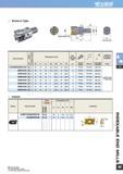 139 mItsubIshI AMITSUBISHI MATERIALS Screw-in Type SECTION A-A 15 (Max Depth of Cut) Order Number u 5 W Number of Teeth Dimensions (mm) Max Ramping A Каталог MITSUBISHI 2007 Новинки режущего инструмента для металлообработки Сменные режущие твердосплавные пластины для точения и растачивания Фрезы Сверла спиральные монолитные Стр. 147