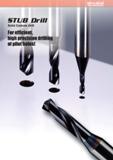 181 STUB Drill Solid Carbide Drill For efficient, high precision drilling of pilot holesl Каталог MITSUBISHI 2007 Новинки режущего инструмента для металлообработки Сменные режущие твердосплавные пластины для точения и растачивания Фрезы Сверла спиральные монолитные Стр. 189