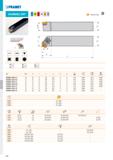 186 PRAMET DCBN(RL) EXT N s h j T48-T60, T140 n c i v ISO h=h DCBNR/L2020 K 12 20 20 17 125 34,2 0,40 GI043 DC12 AT001 DCBNR/L 2525 M 12 25 25 22 150 Каталог PRAMET 2019 Режущий инструмент Резцы с твердосплавными пластинами по металлу для точения и растачивания Концевые и насадные фрезы Сверла с СМП Расточные головки Стр. T180