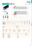 187 DCKN(RL) EXT T N H E2PRAMET P I T48-T60, T140 P N ISO h=h 1° DCKNR/L 2020 K 12 20 20 25 125 21,2 4,5 0,50 GI043 DC12 AT001 DCKNR/L 2525 M 12 25 2 Каталог PRAMET 2019 Режущий инструмент Резцы с твердосплавными пластинами по металлу для точения и растачивания Концевые и насадные фрезы Сверла с СМП Расточные головки Стр. T181