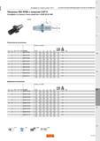 1387 Патроны Sandvik ISO 9766 с конусом CAT-V Интерфейс со стороны станка совместим с ASME B5.50-1985 Метрическое исполнение Размеры мм дюйм Интерфе Каталог SANDVIK COROMANT 2015 Металлорежущие вращающиеся инструменты и оснастка Стр. O143
