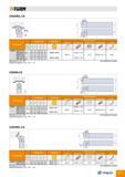 111 T-TURN CRGNR/L-CE Обозначение CRGNR/L 2020 K12-CE 2525 M12-CE 3225P12-CE' 2020 K12-CEA 2525 M12-CEA 32 20 25 Размер (мм) i 20 25 125 150 170 125 150 Каталог TAEGUTEC 2011 Металлорежущий инструмент и инструментальная оснастка Стр. A107