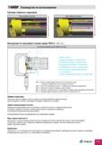 413 T-DEEP Руководство по использованию Система глубокого сверления (С S (U h О S о ОС (С X i h X m ct Инструкции по настройке головок серии TBTA 3 5 7 Каталог TAEGUTEC 2011 Металлорежущий инструмент и инструментальная оснастка Стр. D105