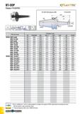 903 BT-ODP TFLEXTEC Патрон T-FLEXTEC Обозначение Размеры (мм) SS THSZWS BD BD 2 LPR LBX LB CRKS BT40 ODP 6x66 40 M06 9 8 13 0 66 39 30 M16 ODP 6x106 Каталог TAEGUTEC 2020 Вращающийся режущий и вспомогательный инструмент по металлу Твердосплавные пластины Сборные фрезы с СМП Монолитные фрезы и сверла Инструментальные патроны Стр. G88