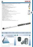 287 ДИНАМОМЕТРИЧЕСКИЙ ЭЛЕКТРОННЫЙ КЛЮЧ GEDORE TORCOTRONIC III 10-350 Н-м / 7,4-258,2 ibf-ft Применение Для ежедневного испльзования при сборке, монтаже или контроле качетсва Каталог GEDORE 2012 Ручной инструмент, специнструмент и инструментальная мебель Стр. 287