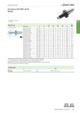 2517 Rotierende Aufnahmen Walter Aufnahme DIN 69871 AD/B AK540 - Für ScrewFit Frontstücke - ISO 7388-1 Werkzeug Bezeichnung d1 d11 d14 mm u mm l16 mm Каталог WALTER 2016 Общий Инструмент станочный режущий и инструментальная оснастка Фрезы монолитные и сборные с твердосплавными сменными пластинами Сверла Резцы Оправки Стр. D105