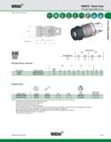 173 WIDIA KM50TS Shank Tools TG Single-Angle Collet Chucks (Collet Chuck continued) collet series - 006 KMl QUICK CHANGE Collet Capacity I Collet Chu Каталог WIDIA 2011 Инструментальная оснастка для металлорежущих станков Вспомогательный инструмент для оборудования Адаптеры Насадки Оправки Патроны Стр. A163 ENG