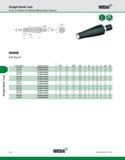 904 Straight Shank Tools Straight Shank Tools Screw-On Adapters for Modular Milling Cutters, Reducers WIDIA ERICKSON ST Red-ST order number catalog n Каталог WIDIA 2011 Инструментальная оснастка для металлорежущих станков Вспомогательный инструмент для оборудования Адаптеры Насадки Оправки Патроны Стр. H24 ENG