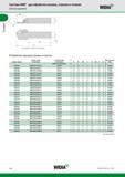40 Токарные прорезные державки WIDIA WMT со стандартным квадратным хвостовиком для точения наружных канавок и отрезки На эскизе показан режущий инструмен Каталог WIDIA 2014 Новый сборный и монолитный режущий инструмент для точения фрезерования Инструментальная оснастка для металлорежущих станков Стр. A20