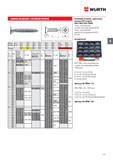 169 Потайная головка с крестовым шлицом РН острый DIN 7982 ISO 7050 Сталь оцинкованная голубое пассивирование (А2К) Сталь оцинкованная желтое пассивирование (А2С) А2 A4 Ассор Каталог WURTH 2015 Инструмент Материалы Крепеж Оборудование Стр. 169