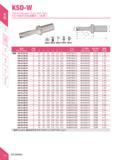 68 KSD-W KSD-W Indexable Insert Drill (3xD) KSD-mtt&mmm () m mm Tift tmw ff Specification Teeth D d Li l 2 l 3 L Insert Insert screw Wrench Weight K Каталог DEREK 2017 Инструмент металлорежущий и станочная оснастка Фрезы концевые твердосплавные и с режущими сменными пластинами Резцы Державки Расточные головки Стр. A37