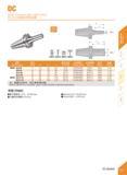 163 DC SK-DC Precision Slim Collet Chuck SK-DC/Mlft mi;fcf Specification Figure D Li L Suit collet Tension screw Stop nut Wrench Weight SK40- DC6-90 Каталог DEREK 2017 Инструмент металлорежущий и станочная оснастка Фрезы концевые твердосплавные и с режущими сменными пластинами Резцы Державки Расточные головки Стр. B51