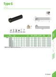 331 TypeG GT R/L-L o mw dk mm mmmm Jixmm wm w Specification -gJ T H B L F insert Clamp screw Insert screw Spring Wrench GTBR/L 1616H16L 2 5 16 16 100 Каталог DEREK 2017 Инструмент металлорежущий и станочная оснастка Фрезы концевые твердосплавные и с режущими сменными пластинами Резцы Державки Расточные головки Стр. D76