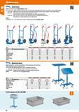92 Hoffmann Group Taals to malnyau better Sack trucks Welded tubular steel frame, safety handles of plastic Size 1115L-1330L - Made of welded steel Каталог HOFFMANN GROUP 2016 Производственная мебель для работы хранения и транспортировки в условиях промышленных предприятий и сервисных мастерских Вер. 47 ENG Стр. 92