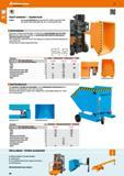 98 Swarf container / - bucket truck Colour: Optional paint finishes light blue RAL 5012, yellow orange RAL 2000, fire red RAL 3000, reseda green RAL Каталог HOFFMANN GROUP 2016 Производственная мебель для работы хранения и транспортировки в условиях промышленных предприятий и сервисных мастерских Вер. 47 ENG Стр. 98