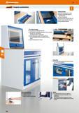 276 Hoffmann Group jfbGarant Computer workstations 47 Keyboard drawer: Space for keyboard and mouse Space for hand-held scanner or Aqurado boxes Fixi Каталог HOFFMANN GROUP 2016 Производственная мебель для работы хранения и транспортировки в условиях промышленных предприятий и сервисных мастерских Вер. 47 ENG Стр. 276