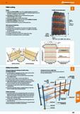 507 Pallet racking Design: Single-piece frame profiles 2 m to 10 m in height (supplied unmounted in individual components) Frame stiles available wit Каталог HOFFMANN GROUP 2016 Производственная мебель для работы хранения и транспортировки в условиях промышленных предприятий и сервисных мастерских Вер. 47 ENG Стр. 507