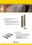 7 Цельные концевые керамические фрезы Kennametal Beyond EADE обеспечивают высочайшую производительность при черновом фрезеровании жаропрочных сплавов н Каталог KENNAMETAL 2018 Режущий инструмент для обработки отверстий в металлах и сплавах Быстрорежущие метчики и раскатники Сборные фрезы с СРП и твердосплавные Стр. v
