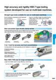 569 High accuracy and rigidity HSK-T type tooling system developed for use on multi-task machines New one-action type double clamp series The double cl Каталог MITSUBISHI 2015 Токарный и вращающийся инструмент Инструментальные решения для оборудования Стр. H003 ENG