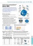 425 Фрезерный специальный инструмент Korloy для фрезерования алюминиевых сплавов Сборные фрезы серии Aero Mill Технические характеристики и развернутое описани Каталог KORLOY 2014 Металлорежущий инструмент и станочная оснастка Стр. E77