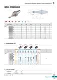 606 Концевые сборные фрезы с хвостовиком ВТ BT40 AM2000HS AA 90° AR: 7° 10° RR: -20° -7° (мм) Обозначение 0D 0D2 0D3 11 12 L ар ВТ40 A Каталог KORLOY 2018 Инструмент и станочная оснастка Фрезы концевые монолитные по металлу Сверла спиральные Токарные расточные державки Цанговые патроны Стр. E175