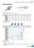 608 Концевые сборные фрезы с хвостовиком ВТ AA 90° AR: 7° 10° RR: -20° -7° (мм) Обозначение 0D 0D2 0D3 11 12 L ар ВТ50 AM4020HS-1 1 20 Каталог KORLOY 2018 Инструмент и станочная оснастка Фрезы концевые монолитные по металлу Сверла спиральные Токарные расточные державки Цанговые патроны Стр. E177