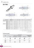 1137 DAMPING PRO SK-FMC Рис 2 Рис 3 (мм) Обозначение Диаметр фрезы 0D L Li 0С 0С2 H W K G А Рис а KDP-SK40- FMC22- 210 50 63 22 210 183 Каталог KORLOY 2018 Инструмент и станочная оснастка Фрезы концевые монолитные по металлу Сверла спиральные Токарные расточные державки Цанговые патроны Стр. I80