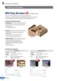 88 Turning Chip Breakers Features of Chip Breaker MM Chip Breaker For medium cutting The 1st recommended chip breaker for stainless steel machining Каталог KORLOY 2020 Режущий и вспомогательный инструмент для станков ЧПУ и универсальных Фрезы с СМП Сверла твердосплавные Резцы токарные Пластины сменные режущие Стр. B14