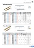 209 Auto Tool (MSB tool) Round Grooving i- 0d T 1 i \ R=W/2 l Twin Edge Single Edge 0d Min dia of machining I Overall length Detailed cutting edge De Каталог KORLOY 2020 Режущий и вспомогательный инструмент для станков ЧПУ и универсальных Фрезы с СМП Сверла твердосплавные Резцы токарные Пластины сменные режущие Стр. B135