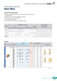 369 Technical Information for Saw Man For deep hole grooving/parting off Saw Man O Features of parting insert Possible to machine a wide range of wor Каталог KORLOY 2020 Режущий и вспомогательный инструмент для станков ЧПУ и универсальных Фрезы с СМП Сверла твердосплавные Резцы токарные Пластины сменные режущие Стр. C59
