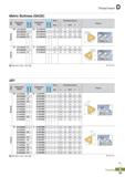 413 Thread Insert Metric Buttress (SAGE) Designation (Right) Designation (Left) Pitch (mm) Dimensions (mm) L hmin X Picture ER 16-2 QSAGE EL 16-2 QSA Каталог KORLOY 2020 Режущий и вспомогательный инструмент для станков ЧПУ и универсальных Фрезы с СМП Сверла твердосплавные Резцы токарные Пластины сменные режущие Стр. D29